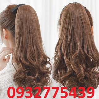 Tóc giả cột xoăn tơ nhật TG39