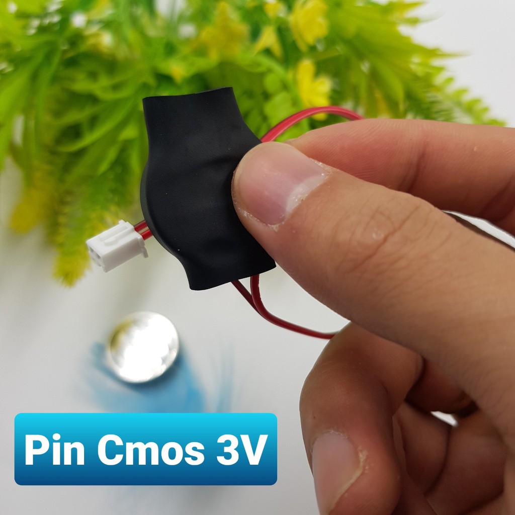 Pin 3V Nồi Cơm Điện🍀🍀Pin Cmos 3V Pin PLC 3V 1000mAh CR2477 Jack 2.54MM