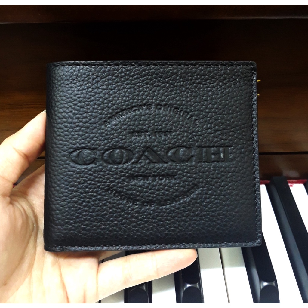 Ví Coach ngắn nam 2022 (coach F24647)