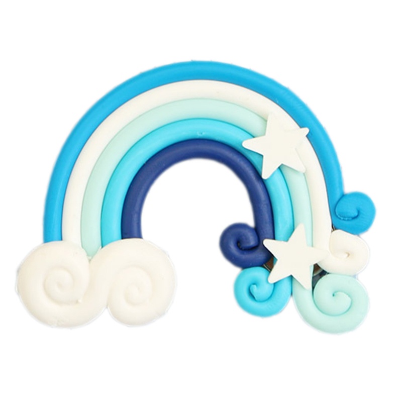 Giá Đỡ Tranh Đính Đá 5D Hình Mây Cầu Vồng Hít Nam Châm DIY