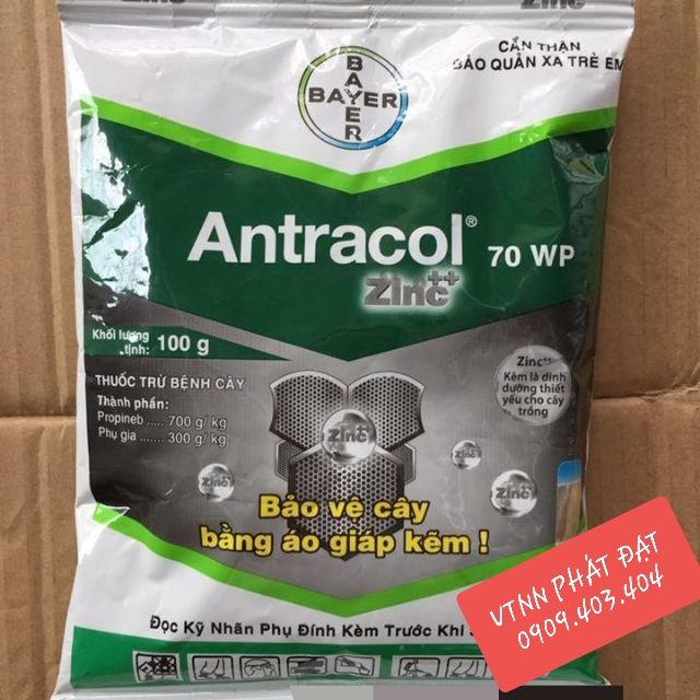 Thuốc Trừ Bệnh Cây Trồng ANTRACOL (gói 100g)