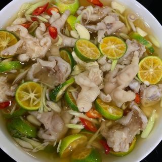 Chân gà rút xương sả ớt