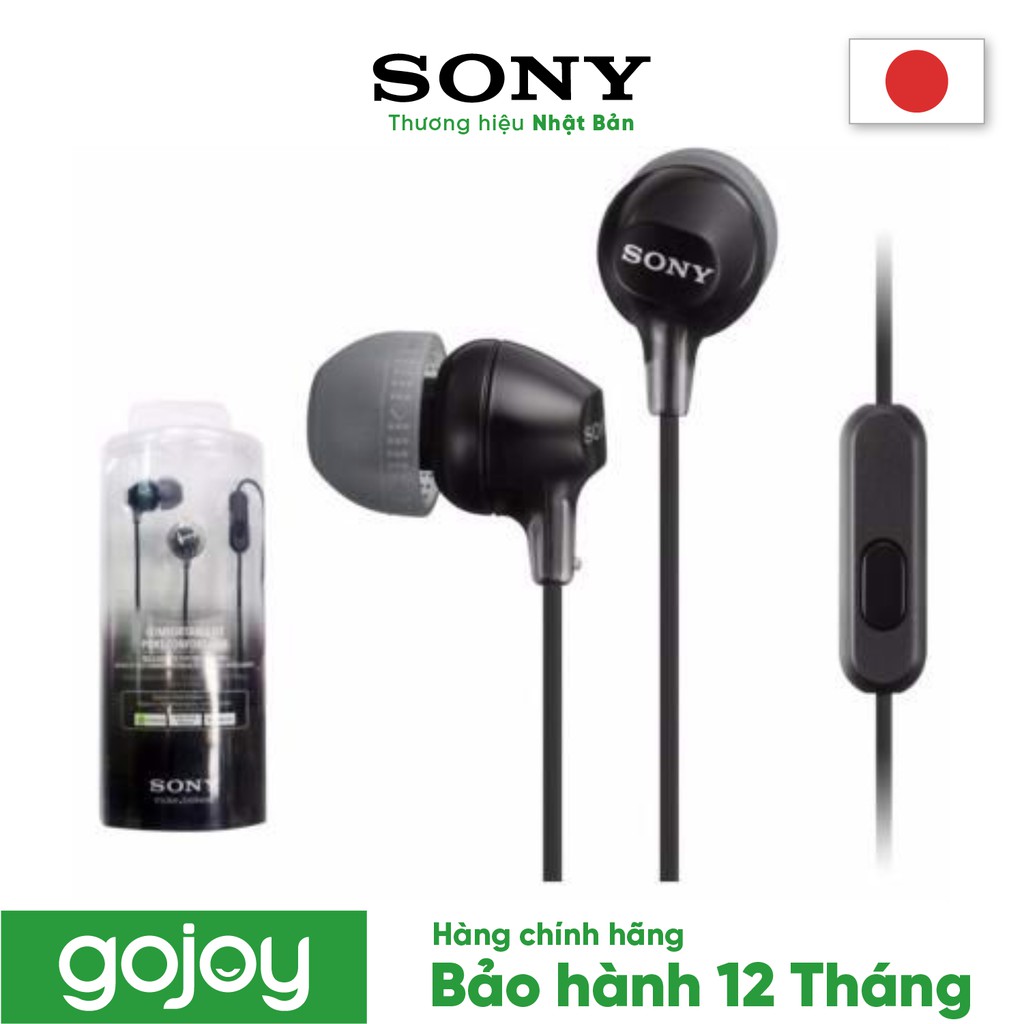 Tai nghe nhét tai Sony MDREX15AP chất âm hay 4 màu lựa chọn - Bảo hành chính hãng 12 tháng