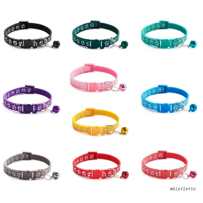 Vòng Đeo Cổ Gắn Chuông 7-13 Inch Có Thể Điều Chỉnh Thời Trang Cho Thú Cưng