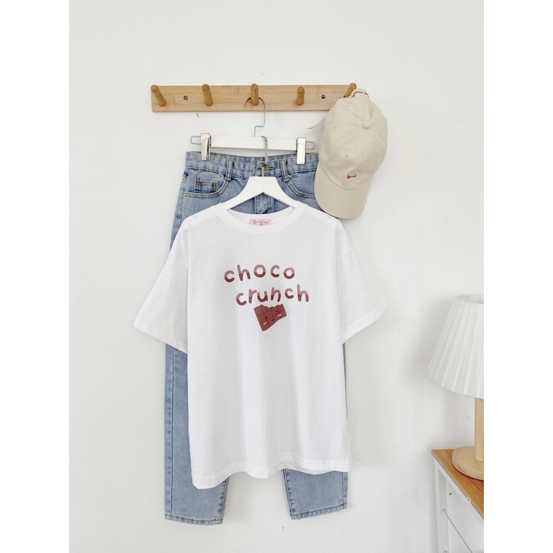 Áo thun in hình Choco Crunch