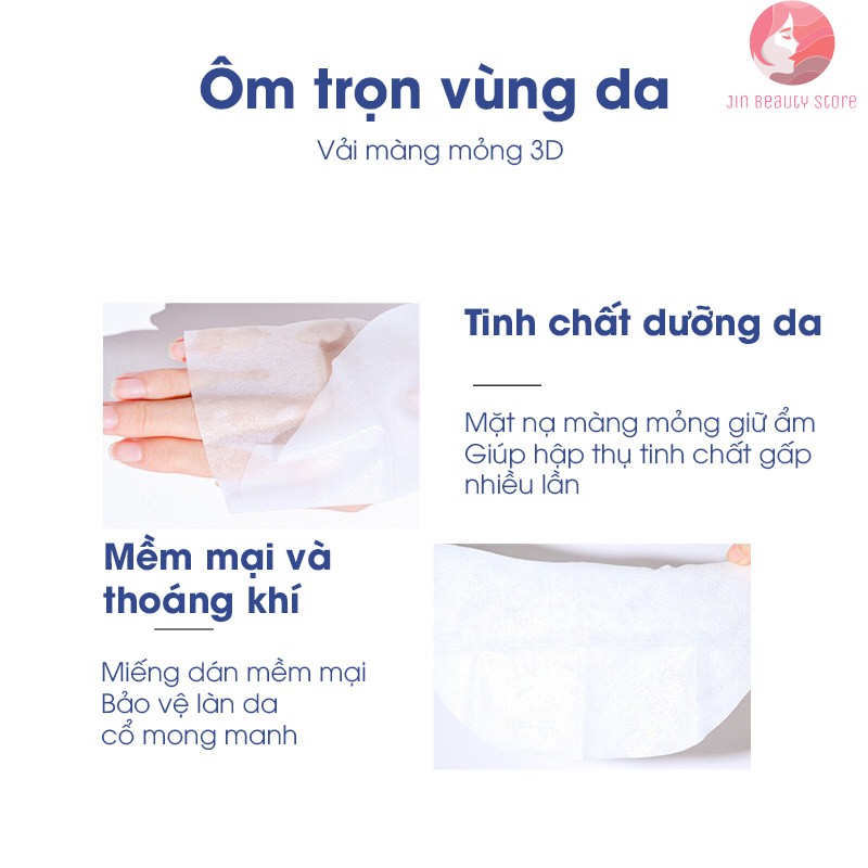[Dưỡng da] Mặt nạ cổ từ sữa dê - cải thiện nếp nhăn vùng cổ, vết chân chim, nâng cơ và săn chắc | BigBuy360 - bigbuy360.vn