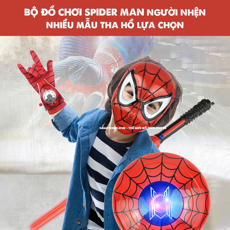 [Ảnh Thật] - Đồ chơi người nhện Spiderman - Nhiều mẫu tha hồ lựa chọn - Đồ chơi nhập vai siêu anh hùng