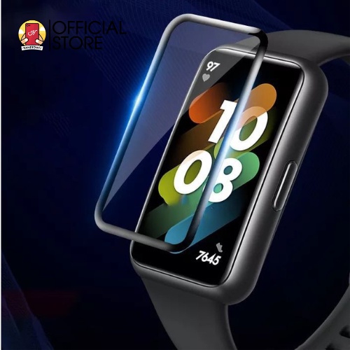 Miếng dán Kính Cường Lực Full Màn Đồng Hồ Huawei Band 7/6 Watch Fit 1/2/ ES Honor Band 6 3D Chống Vỡ Mép Handtown