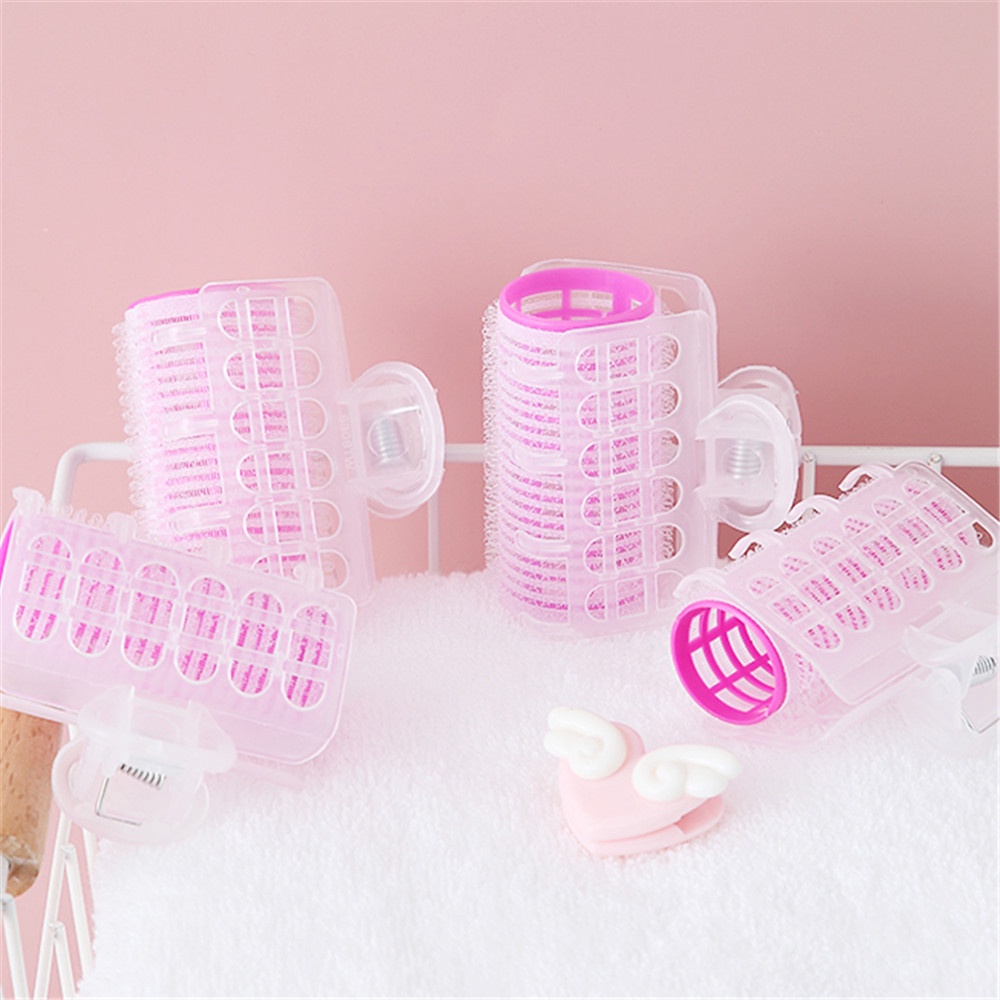1 Lô Uốn Tóc Tự Dính Bằng Nhựa Và Nhôm