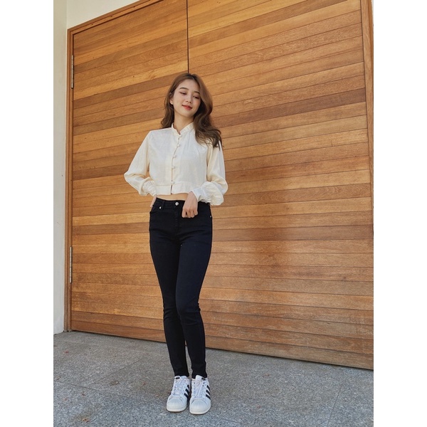 Quần jean nữ skinny jean, LUCETFASHION, quần bò nữ