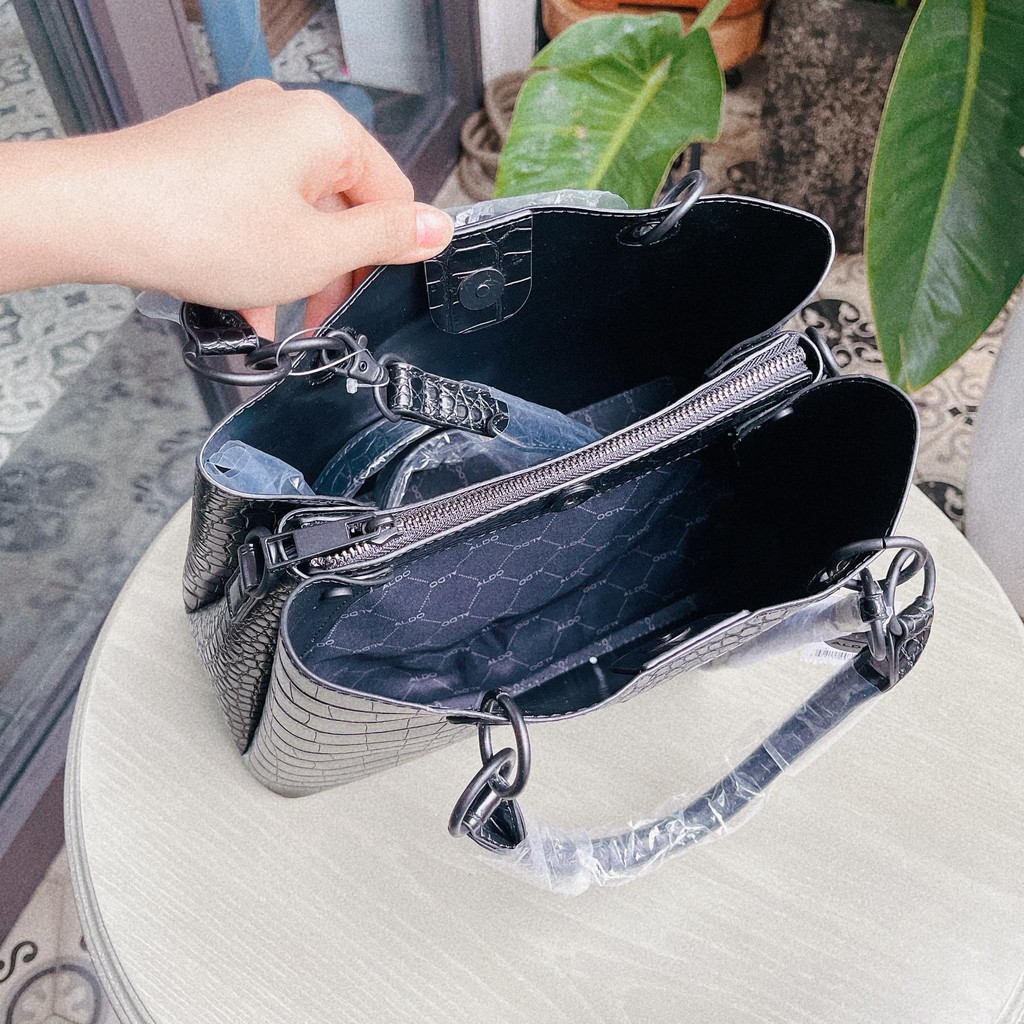 Túi Aldo Joetram - màu đen - Kích thước : 29 x 22cm