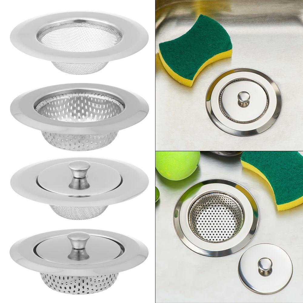 Nắp Đậy Cống Thoát Nước Bằng Thép Không Gỉ Cho Bồn Rửa Nhà Tắm