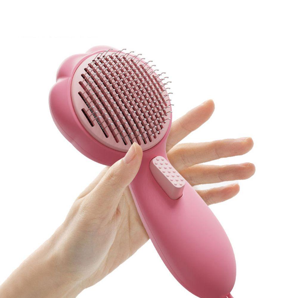 Lược Chải Lông Massage Hình Dấu Chân Mèo Cho Thú Cưng