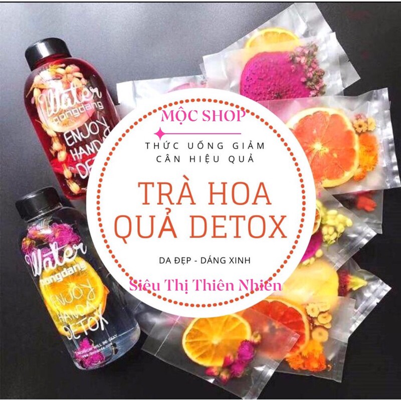 [Mã 267FMCGSALE giảm 8% đơn 500K] Trà Hoa Quả DETOX Vip mix thảo mộc 20 vị(1set) | BigBuy360 - bigbuy360.vn