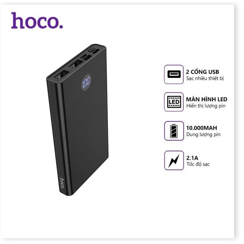 Pin dự phòng 10000mah Hoco DJ01 Max - SmartShop