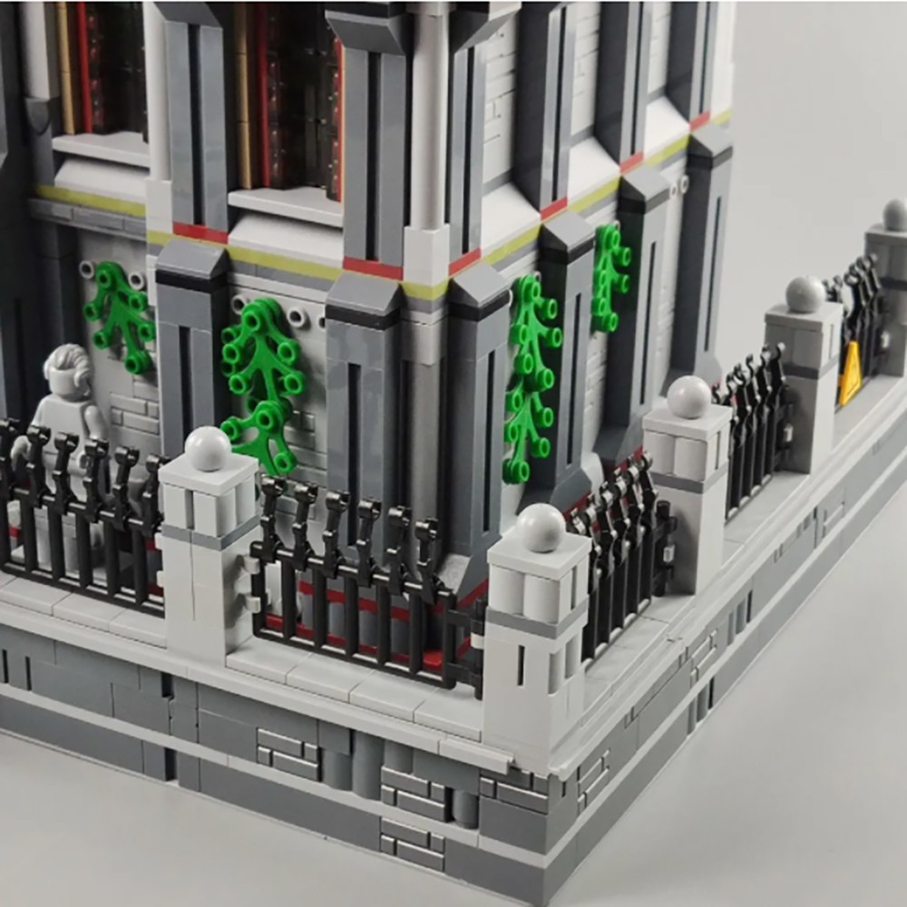 Đồ chơi Lắp ráp Mô hình Palos 613002 Lunatic Hospital MOC series 7537pcs