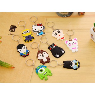 Móc khoá hình thú cute dễ thương chất liệu silicon nhiều mẫu rất đẹp để lựa chọn [QUÀ TẶNG]