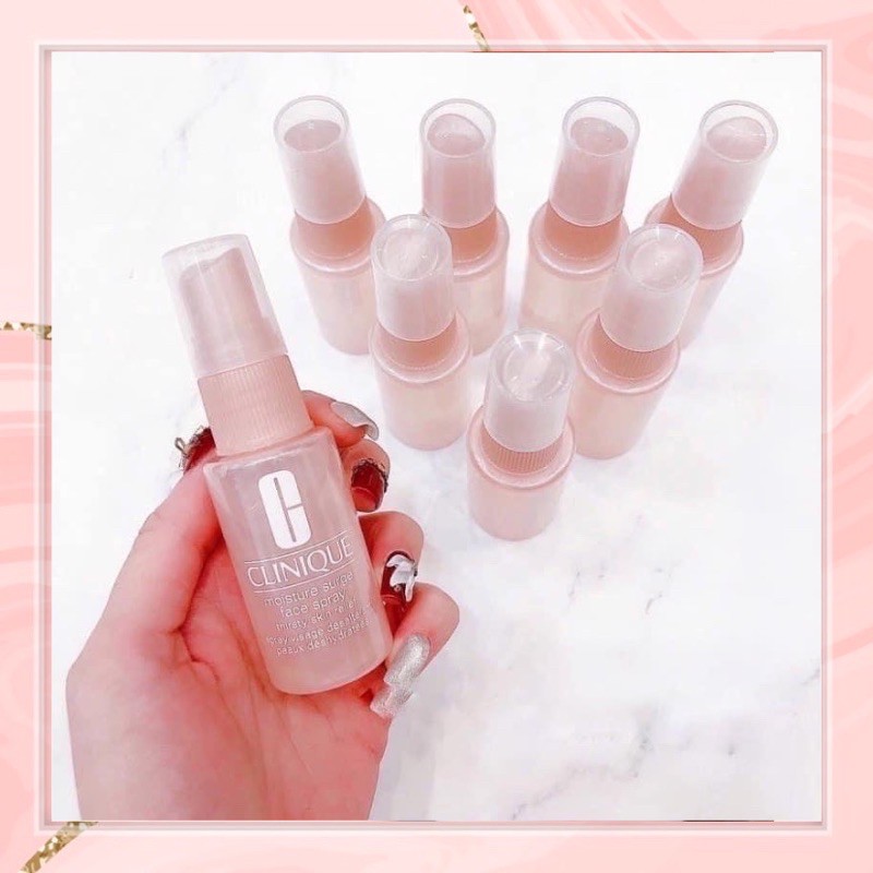 Xịt khoáng BHA cấp ẩm, hoàn thiện makeup