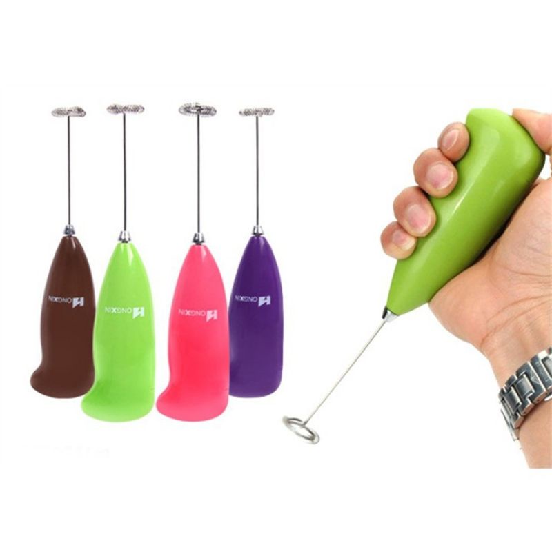Cây đánh sữa tạo bọt và pha cà phê hai đầu bằng thép không gỉ dành cho nhà bếp