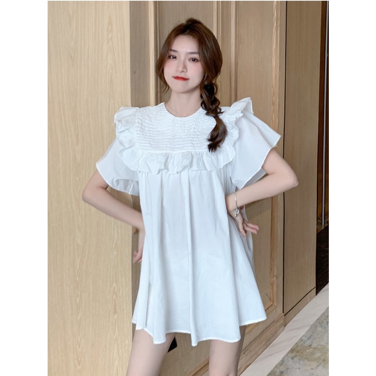 Đầm babydoll dáng xòe tiểu thư Ulzzang Emilyshop