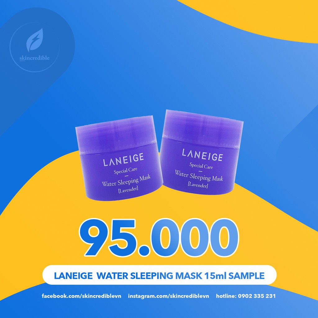 MẶT NẠ NGỦ LANEIGE LAVENDER WATER SLEEPING MASK (SAMPLE) 15ML