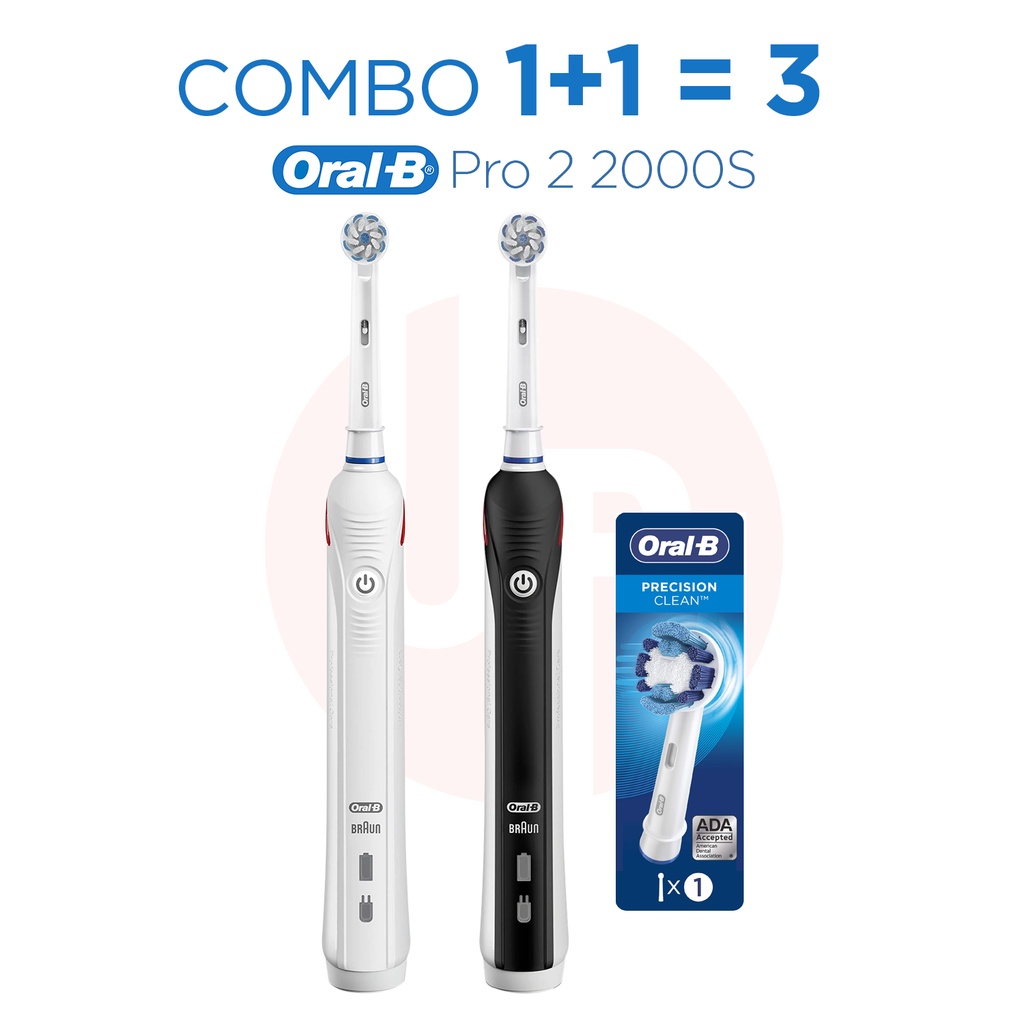 Combo 4 bàn chải điện Oral-B Pro 2 Family Gift Edition (Bản đặc biệt)