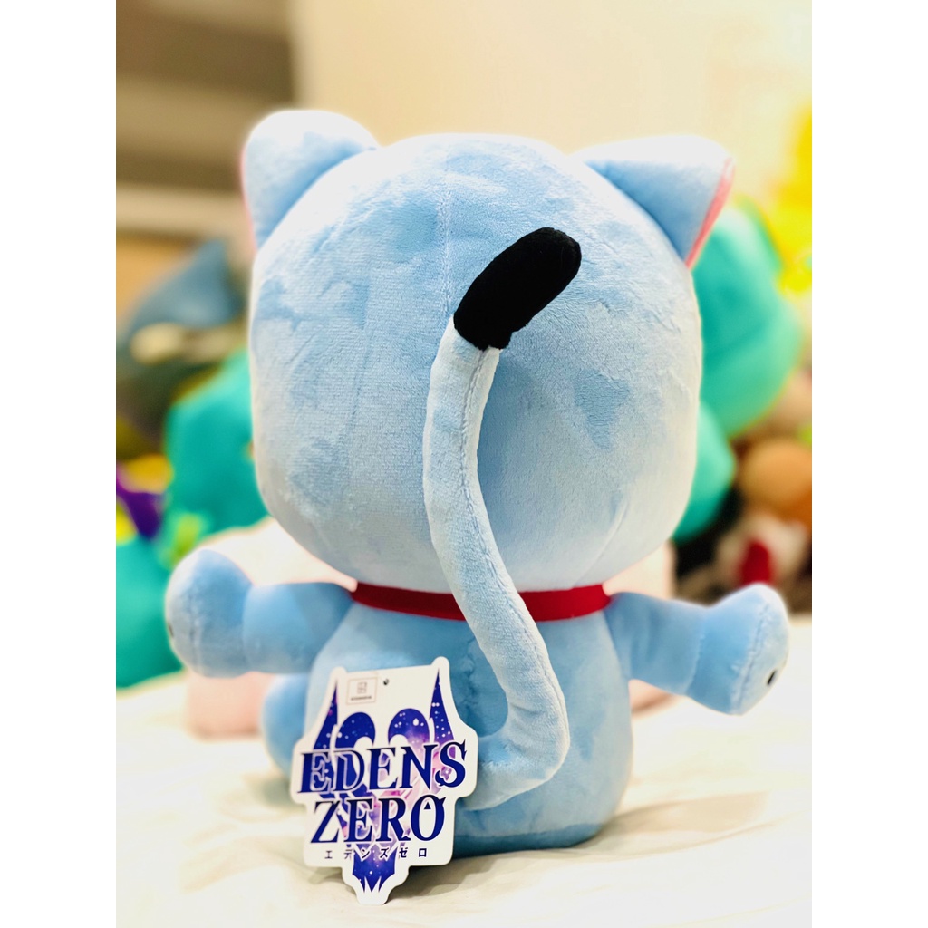 Gấu bông HAPPY BLUE CAT - phim EDENS ZERO - Chính hãng PEANUTS CLUB