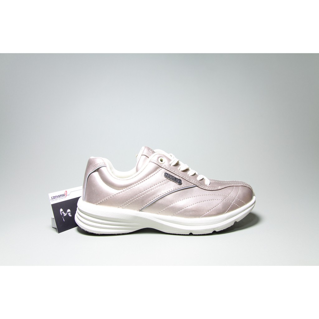Giày Asics chính hãng Rakuwalk thấp cổ da bạc ATDB01