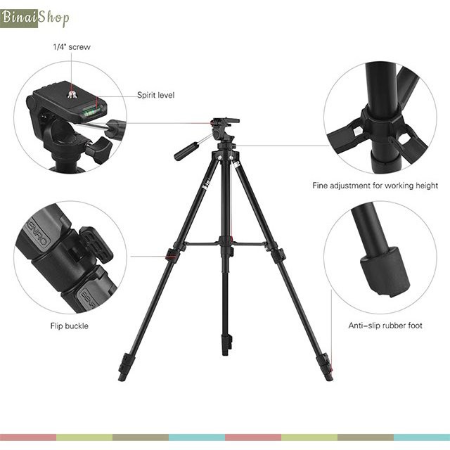 Benro T560 - Chân Đế Tripod Cho Máy Ảnh