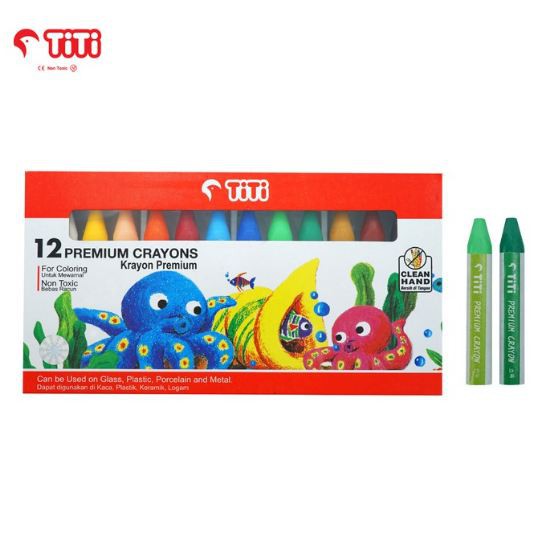 Bộ 12 Bút Chì Màu Chất Lượng Cao Titi Prc-12