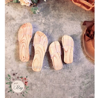 Guốc Mộc Guốc Gỗ Mẹ Và Bé (Nhắn Tin Chọn Mẫu Trước)