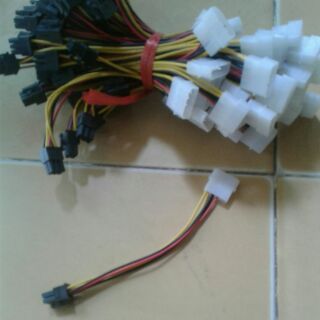 Dây nguồn phụ 6 pin cho vga