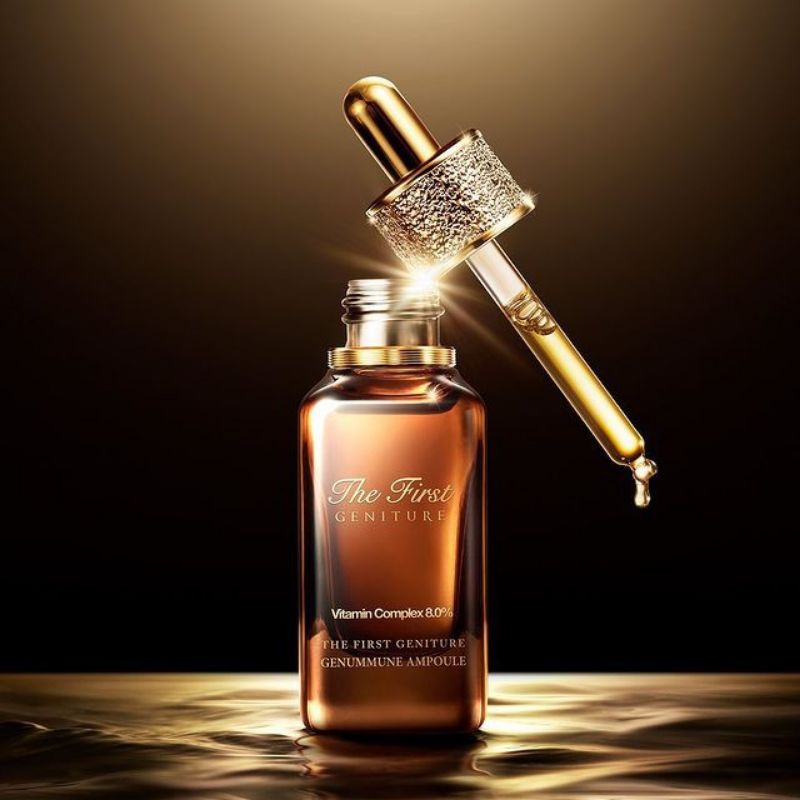 Tinh chất phục hồi,diệu da tức thì bổ sung Vitamin trẻ hóa làn da Complex 8.0% Ohui The First Geniture Grnummune Ampoule