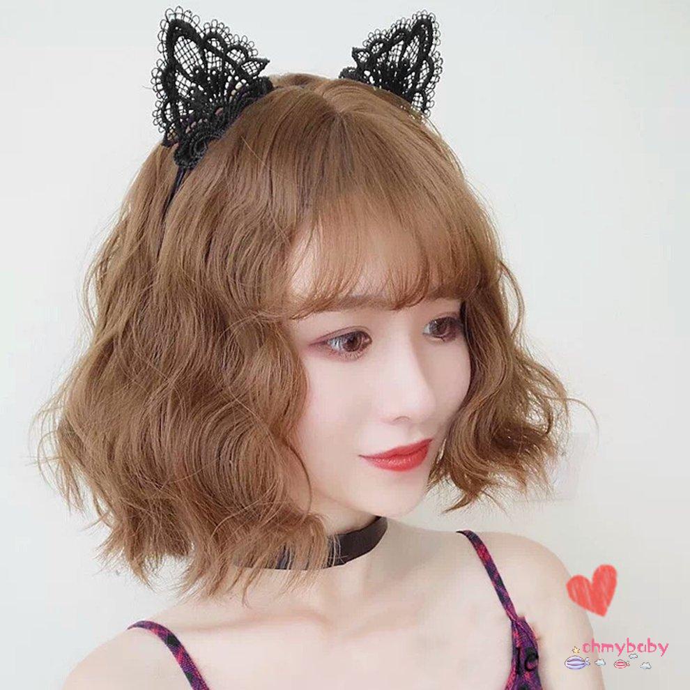 Trang phục Mèo con dễ thương Băng đô ren cài tóc Thời trang cho nữ [8/23]