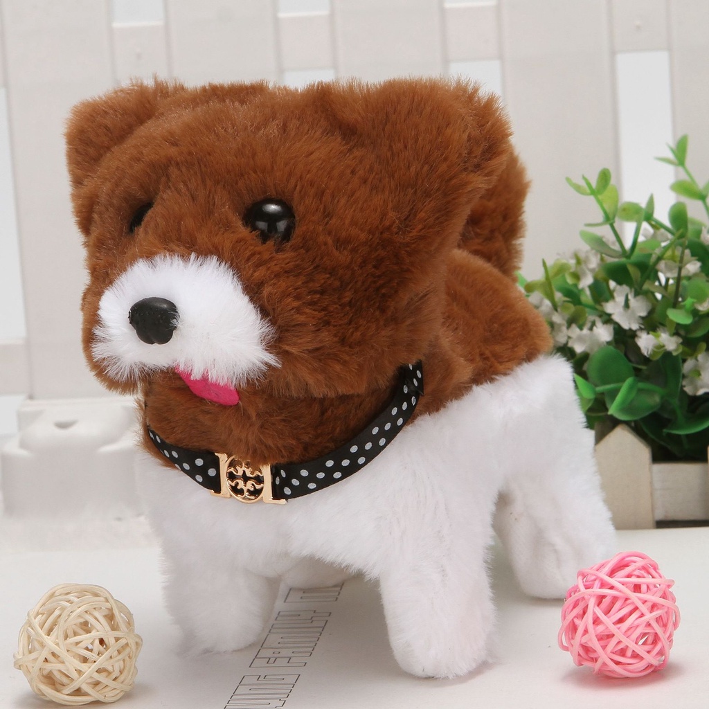 Thú nhồi bông, Chó con biết đi biết sủa cực vui nhộn cho trẻ em