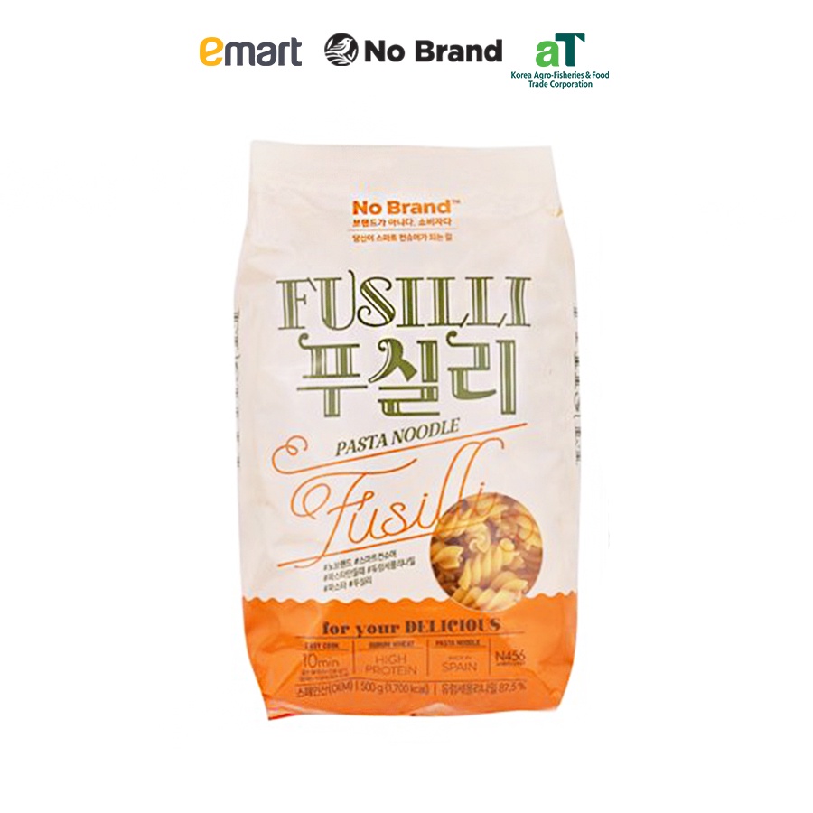 Nui Xoắn Fusilli No Brand 500g - Emart VN