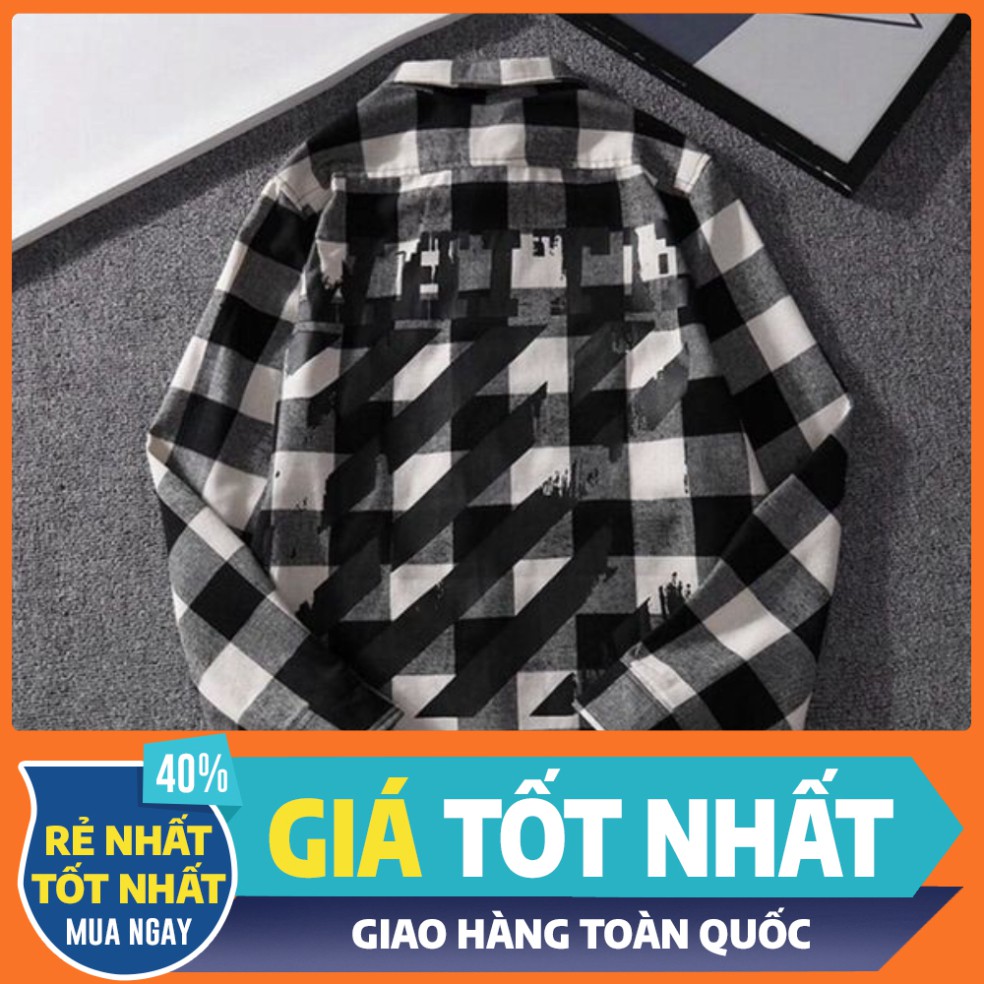 (HÌNH THẬT) (XẢ KHO MÙA DỊCH) Áo Khoác Sơ Mi Caro Flannel Nhiều Màu Unisex