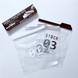 Set 9 túi zip đựng thực phẩm Mẫu mới Hàng nhập từ Nhật Bản