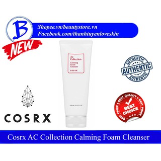 [AUTH] Sữa rửa mặt giảm mụn cho da nhạy cảm Cosrx AC Collection Calming Foam Cleanser 150ml