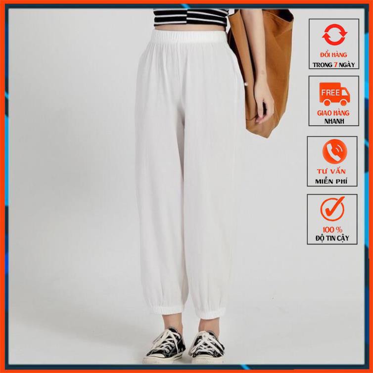Quần đũi dài chun gấu, quần ống rộng đũi alibaba 12 màu FREESIZE dưới 68kg trẻ trung năng động mã leg68