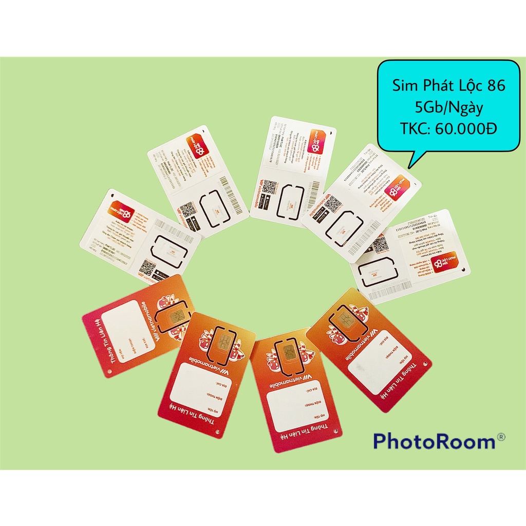 Sim Phát Lộc 86 💲FREE THÁNG ĐẦU 💲5Gb/Ngày - 150Gb/Tháng