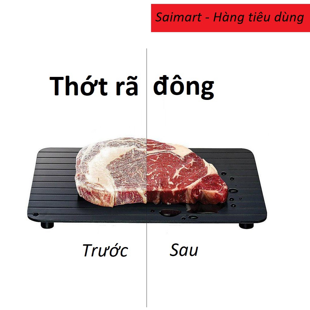 Thớt rã đông thực phẩm tự nhiên