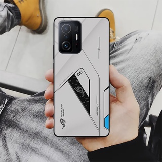 Ốp lưng Xiaomi 11T, 11T Pro - ROG Gaming edition, chất liệu kính cường lực