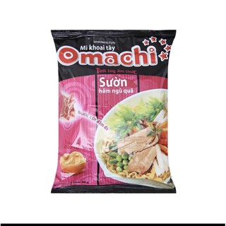 Mì tôm omachi sườn hầm ngũ quả (1 thùng)