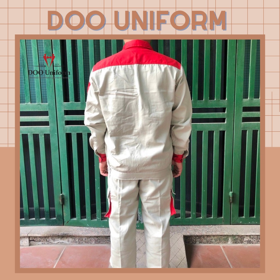 [DOO SAFETY] Đồ bảo hộ lao động vải kaki bền bỉ