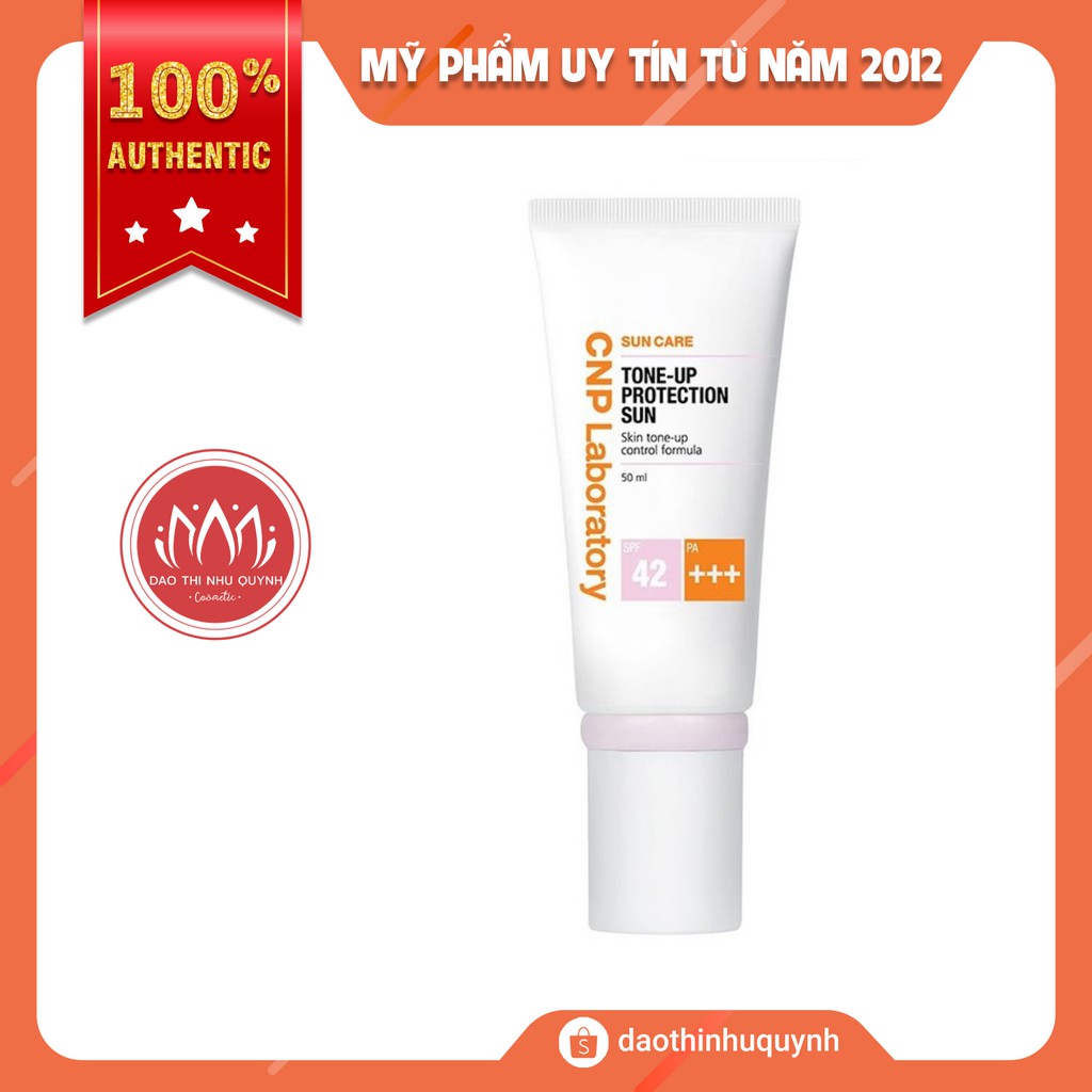 Kem Chống Nắng CNP Laboratory Tone-Up Protection Sun SPF 42/PA+++ Dành Cho Da Nhạy Cảm 50ml