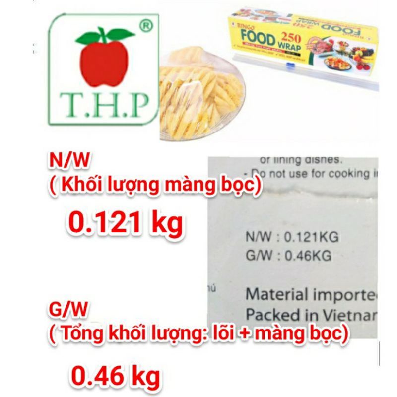 [RẺ VÔ ĐỊCH] Màng Bọc Thực Phẩm RINGO 450