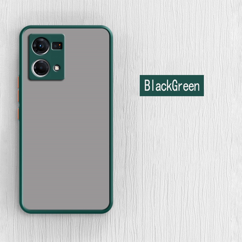 Ốp Điện Thoại Silicon Trong Suốt Mặt Nhám Chống Sốc Cho OPPO Reno7 4G Reno 7 Z Pro SE 5G 4G