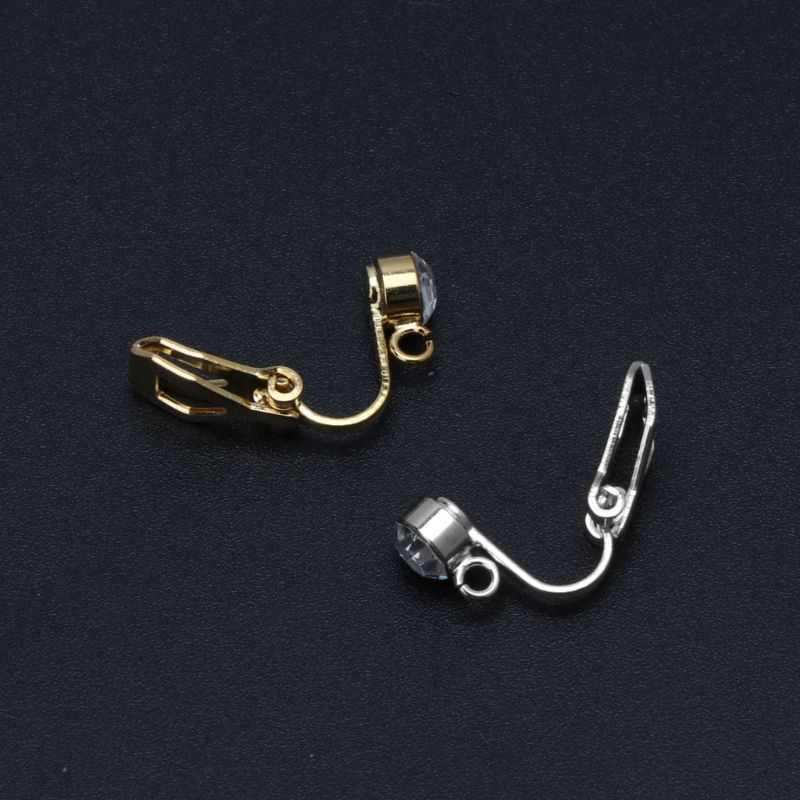 Sa Set 10 Kẹp Tai Hình Xoắn Ốc Tiện Lợi