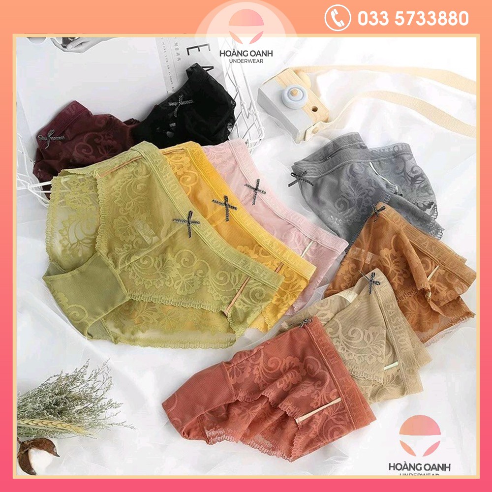 quần lót Hoàng Oanh Underwear, quần chip ren nữ sexy khuyến rũ mã 2248